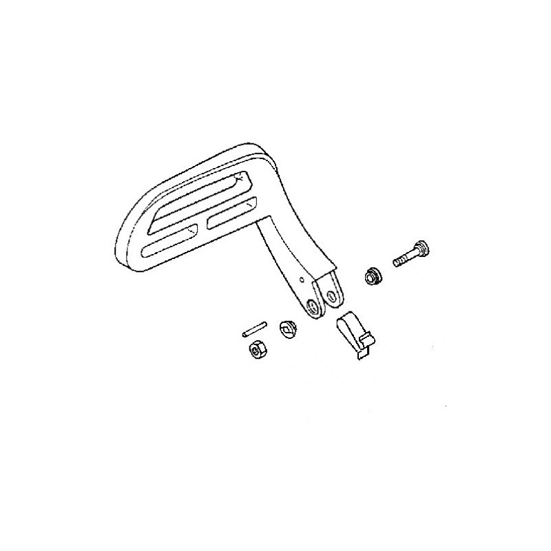 Poignée frein de chaine tronconneuse Echo