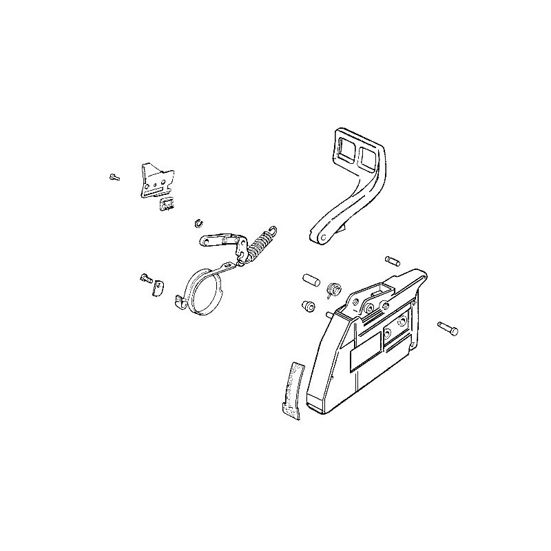 Carter frein chaine tronçonneuse Oleo Mac 981