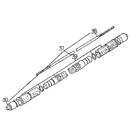 Arbre flexible débroussailleuse Makita