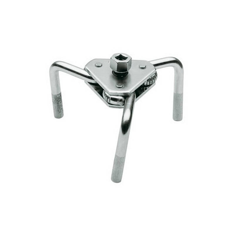 Clé à filtre autoserrante à doigts