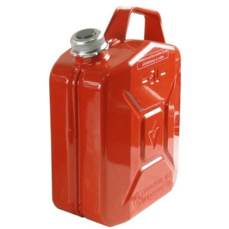 Jerrican métallique 5 litresv rouge