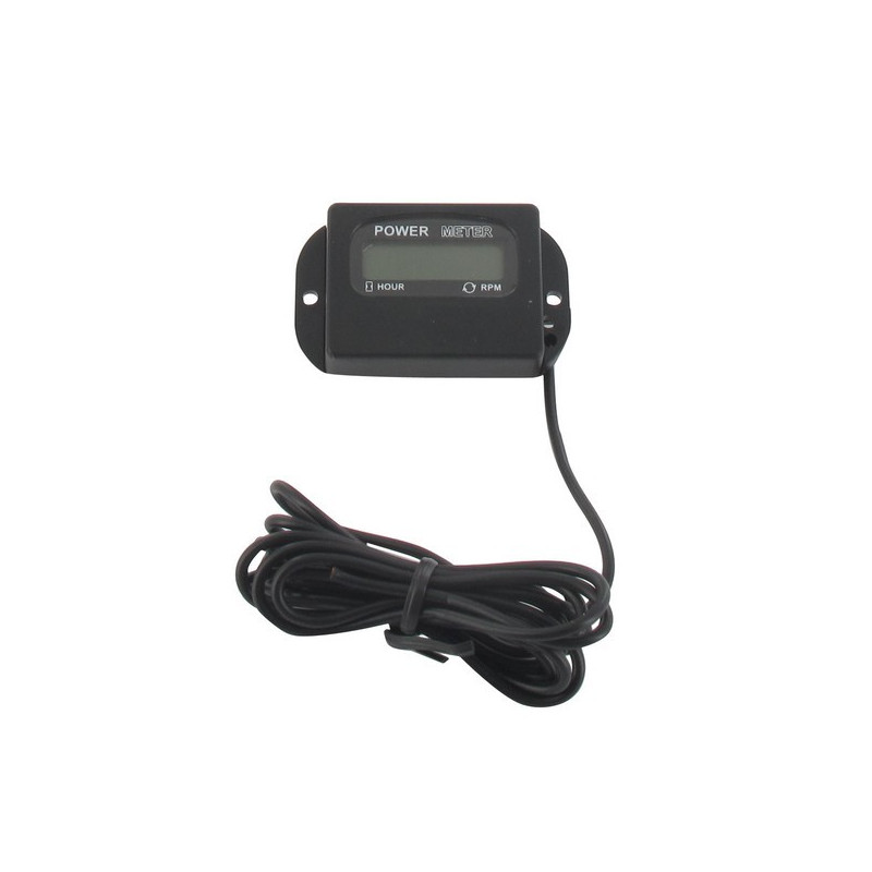 Compteur heures digital tracteur tondeuse universel