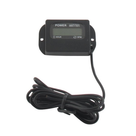 Compteur heures digital tracteur tondeuse universel