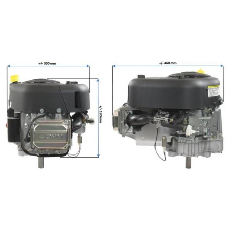 Moteur autoportée Briggs et Stratton 15.5cv