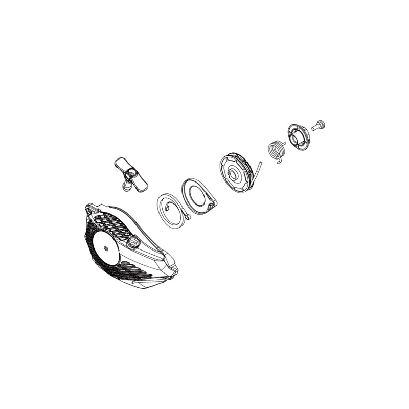 Lanceur tronçonneuse Echo