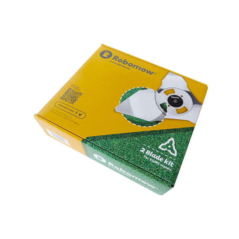 Kit 2 lames tondeuse robot Robomow RS / TS / MS / Cub Cadet XR3