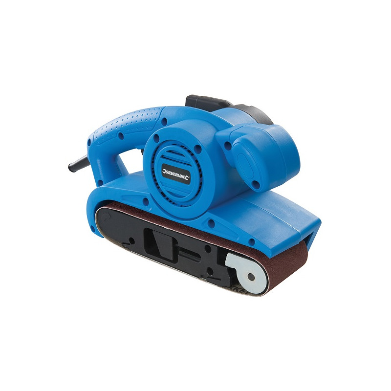 Ponceuse à bande 76 mm, 810 W Silverline