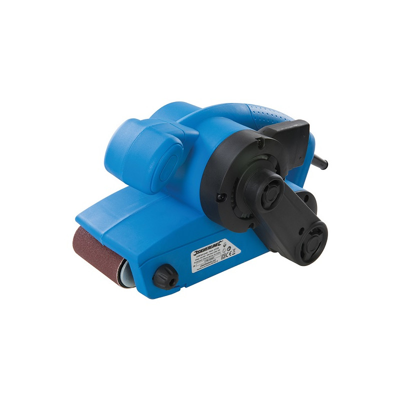 Ponceuse à bande 76 mm, 810 W Silverline