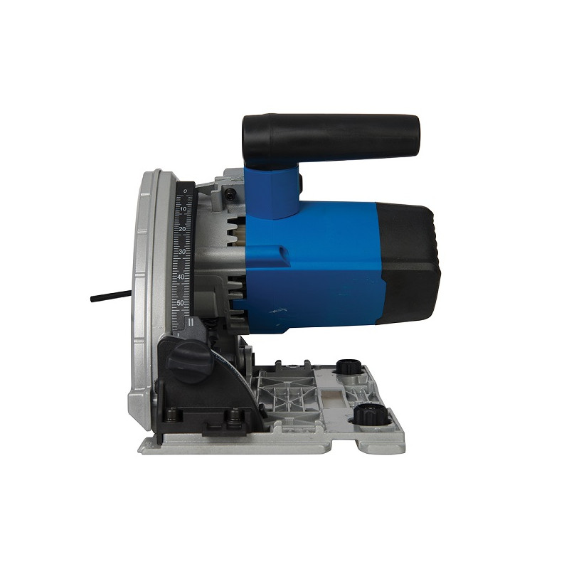 Scie circulaire plongeante avec rail de guidage 1 200 W Silverline