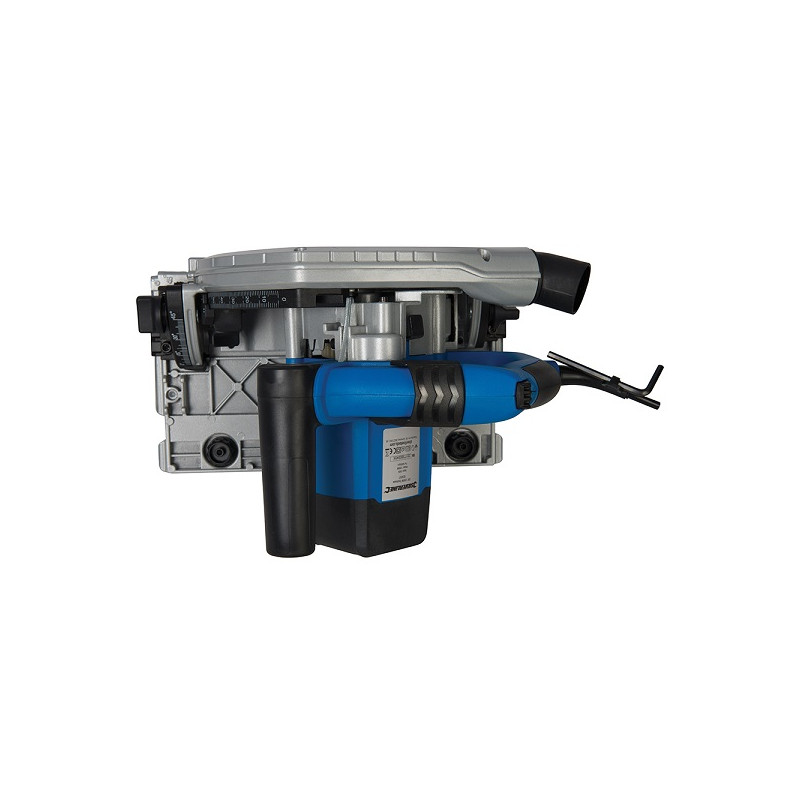 Scie circulaire plongeante avec rail de guidage 1 200 W Silverline