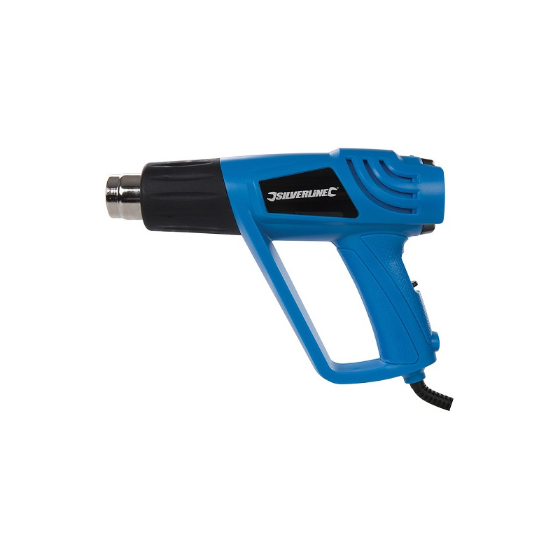 Pistolet décapeur réglable 2 000 W Silverline