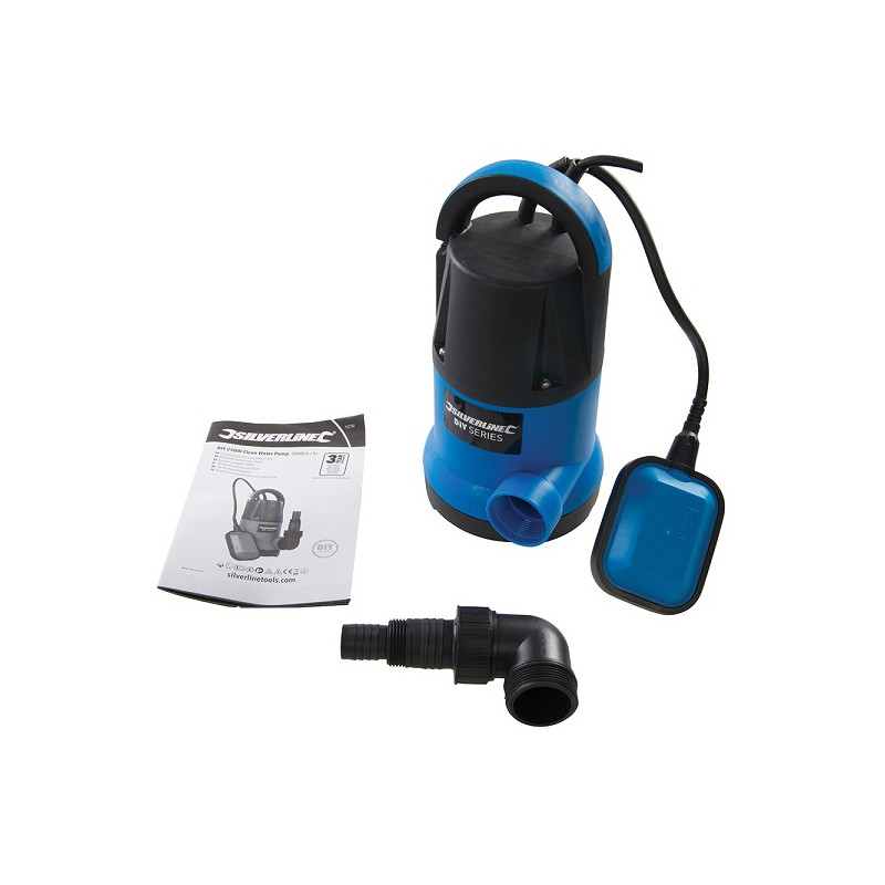 Pompe submersible à eau propre Silverline