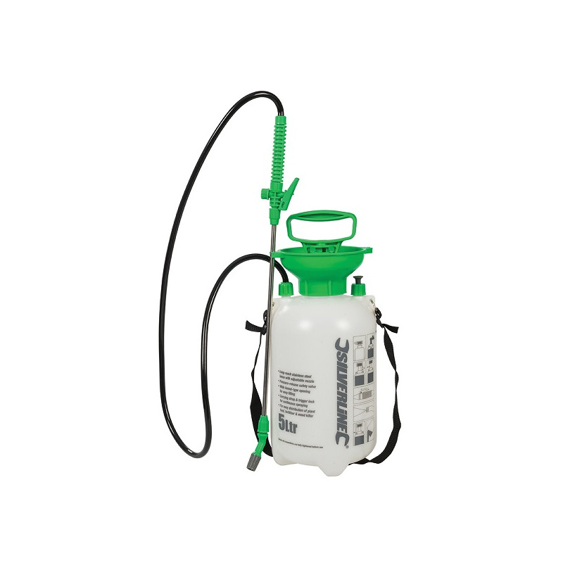 Pulvérisateur 5 L à pression préalable Silverline