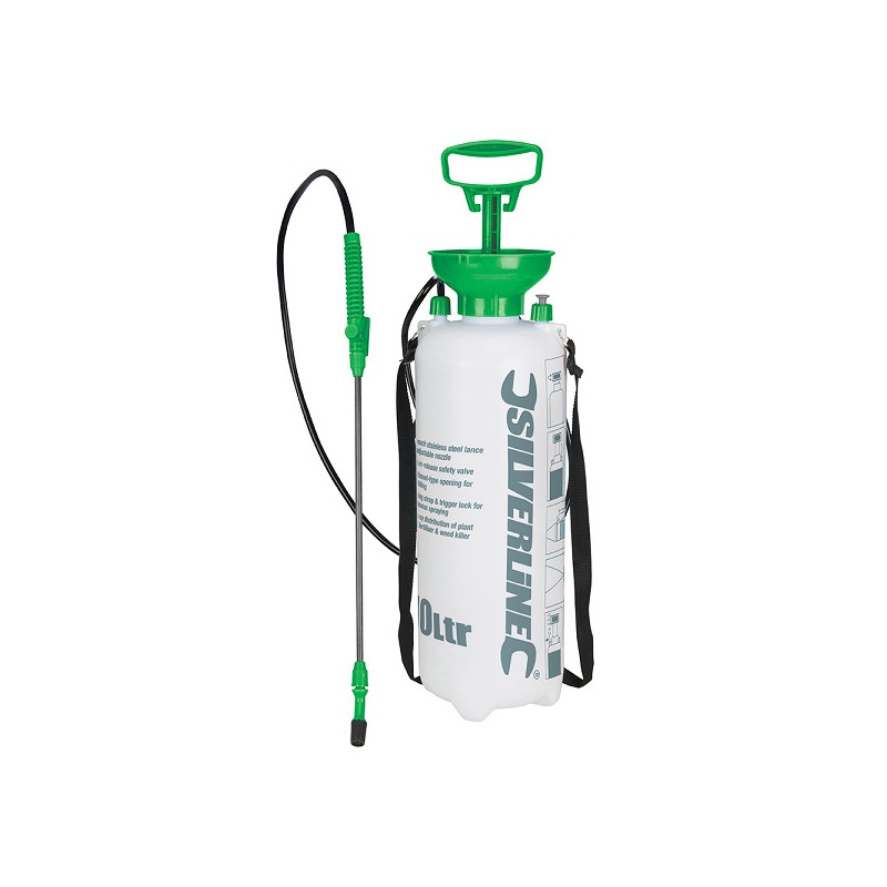 Pulvérisateur 10 L à pression préalable Silverline