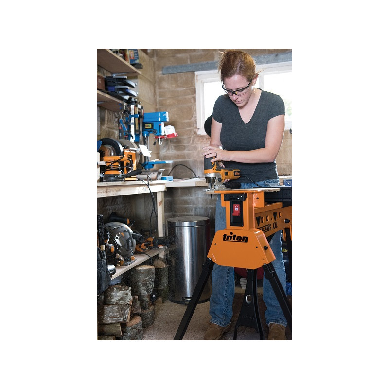 Scie sauteuse professionnelle à action pendulaire 750 W Triton