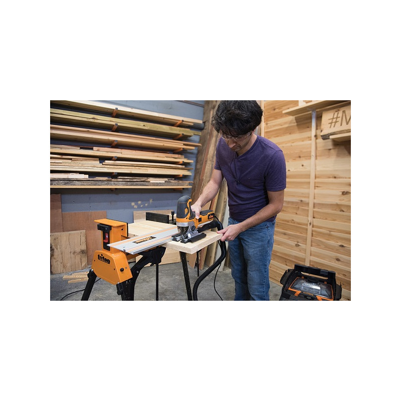 Scie sauteuse professionnelle à action pendulaire 750 W Triton