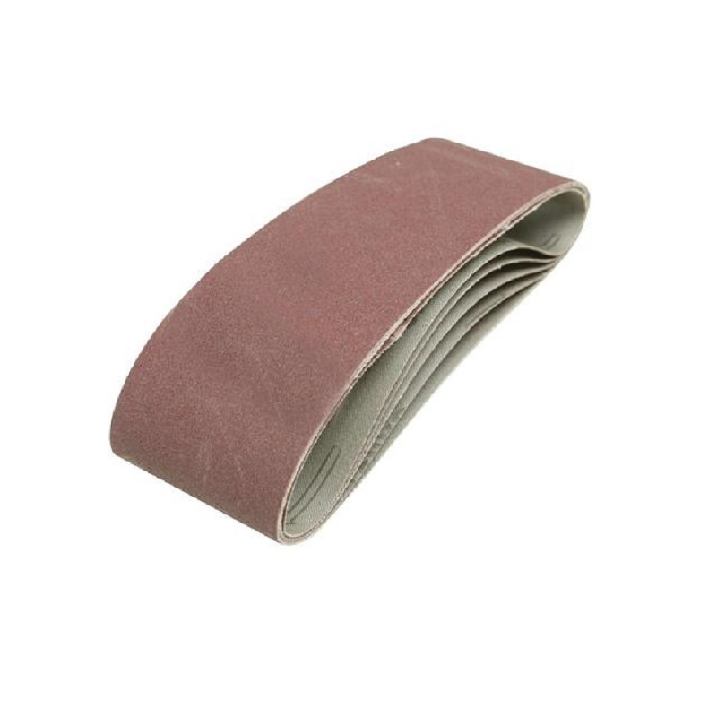 5 bandes abrasives 75 x 533 mm Silverline