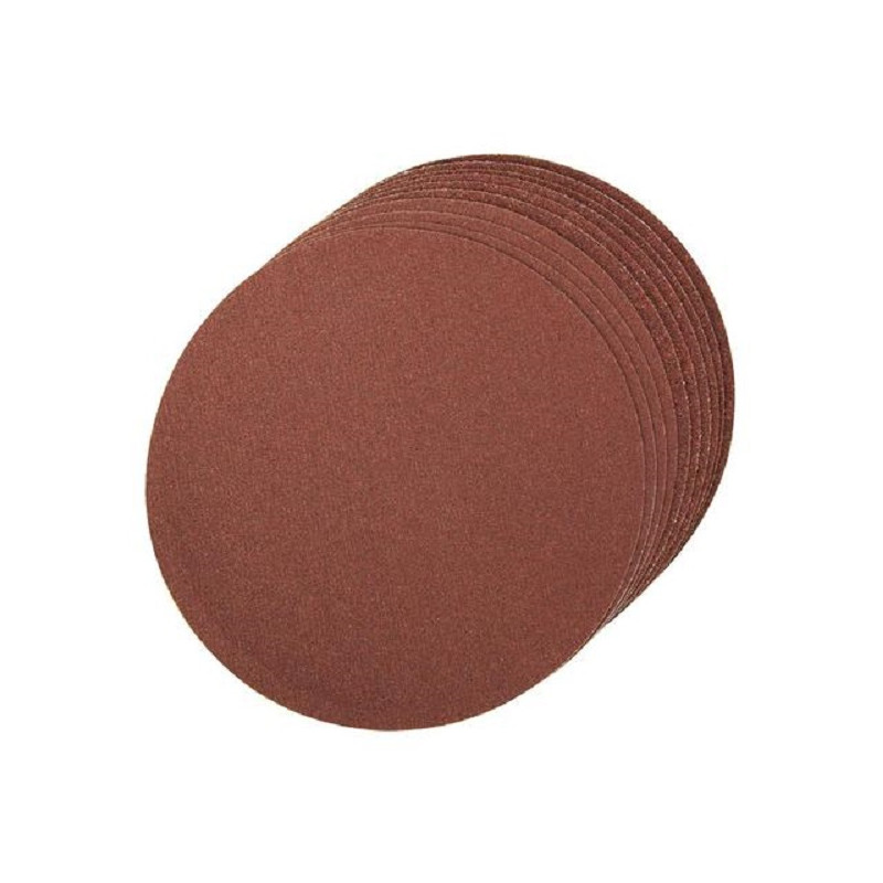 10 disques abrasifs autocollants 150 mm Silverline