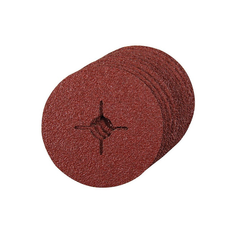 10 disques de ponçage intensif 115 mm Silverline