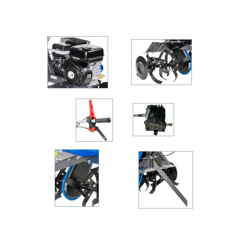 Motobineuse Staub ST2961R moteur Rato 212 cm3