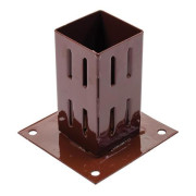 Support pour poteau à poser, serrage sans boulons