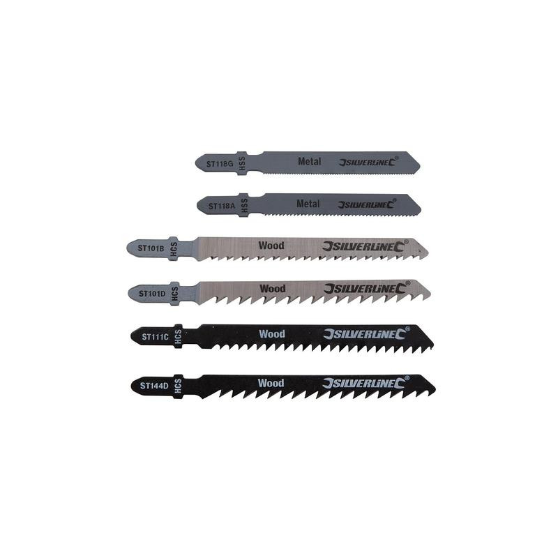 30 lames de scie sauteuse Silverline