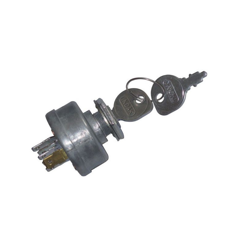 Contacteur à clef 6 bornes