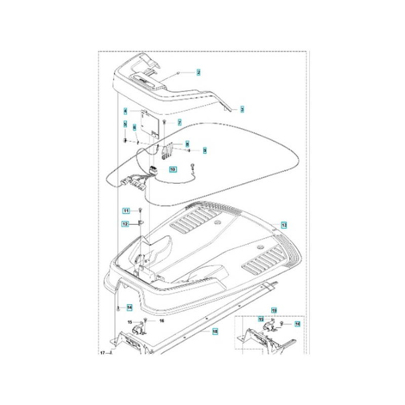 Station charge tondeuse robot Flymo 1200R Station charge tondeuse robot Flymo 1200R