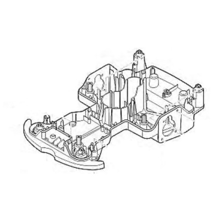 Châssis inférieur robot tondeuse Viking / Stihl