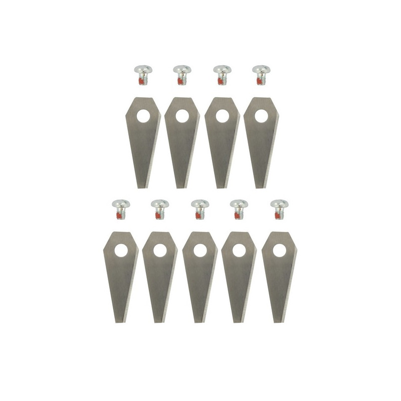 Jeu de 9 lames robot tondeuse Bosch