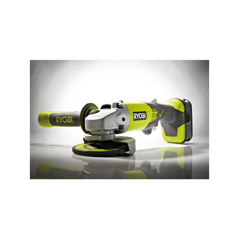 Meuleuse d'angle RYOBI 18 V OnePlus - sans batterie ni chargeur R18AG-0