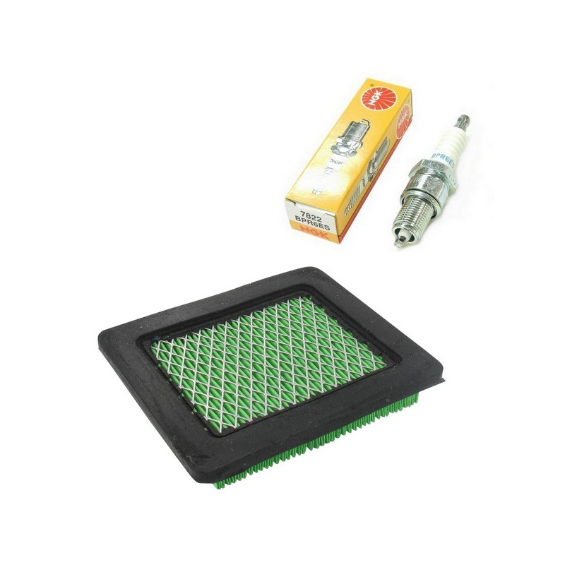 Kit filtre à air Honda + bougie NGK BPR6ES