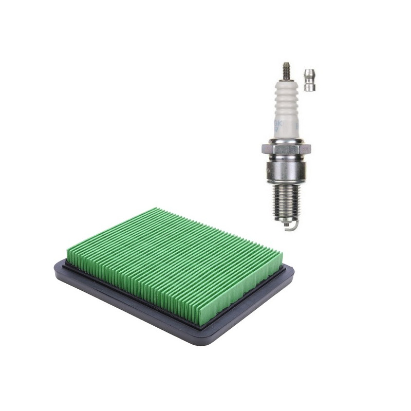 Kit filtre à air Honda + bougie NGK BPR6ES