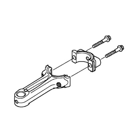 Bielle tondeuse moteur Honda