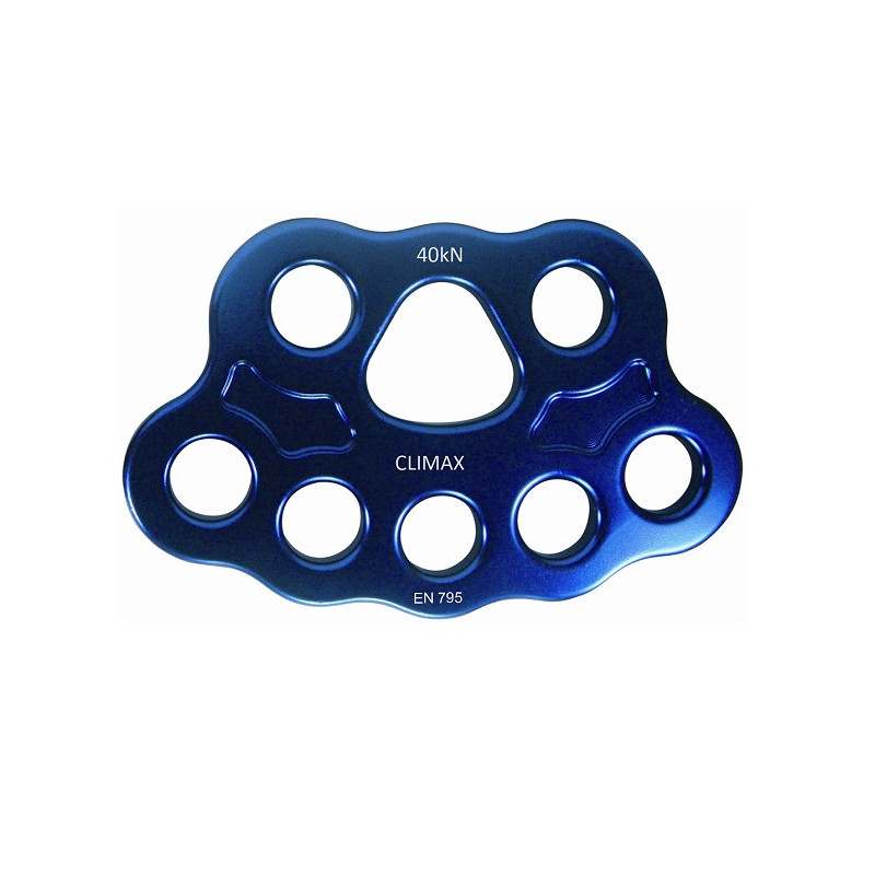 Plaque d'ancrage multicorde