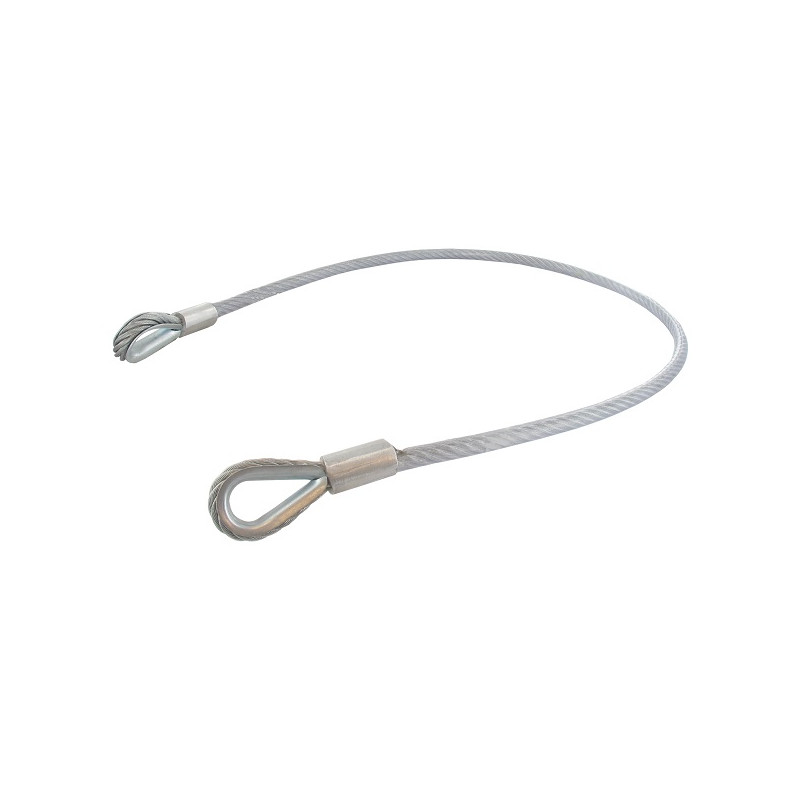 Longe de sécurité métallique