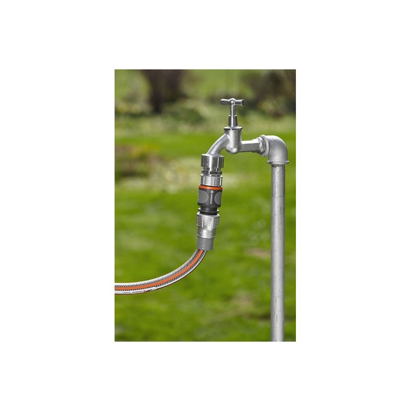 Raccord arrosage premium 13mm / 15mm Gardena