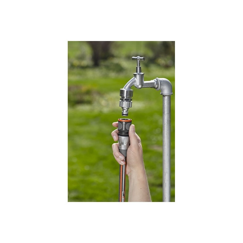 Raccord arrosage premium 13mm / 15mm Gardena