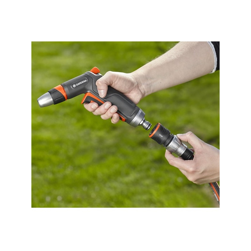 Raccord premium 13mm / 15mm Aquastop Gardena