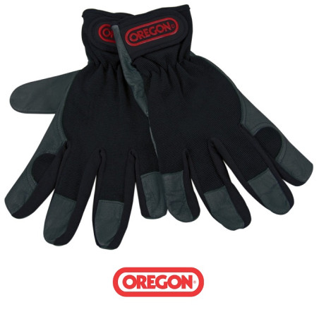 Gants de travail en cuir et tissu Oregon