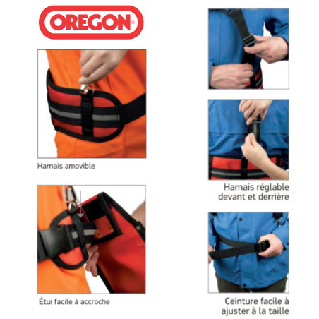 Ceinture et harnais porte outils Oregon