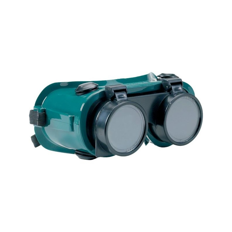 Lunettes de soudeur visière rabattable