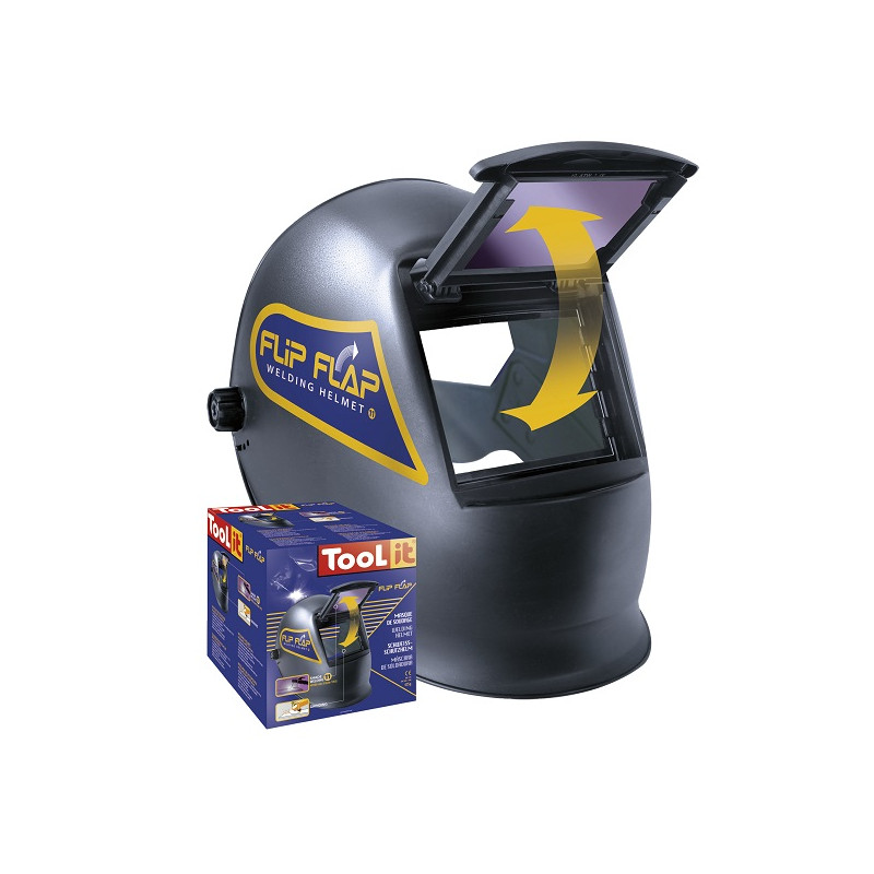 Masque de soudeur à visière rabattable