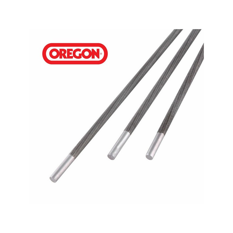 Lot de 3 limes rondes affûtage Oregon