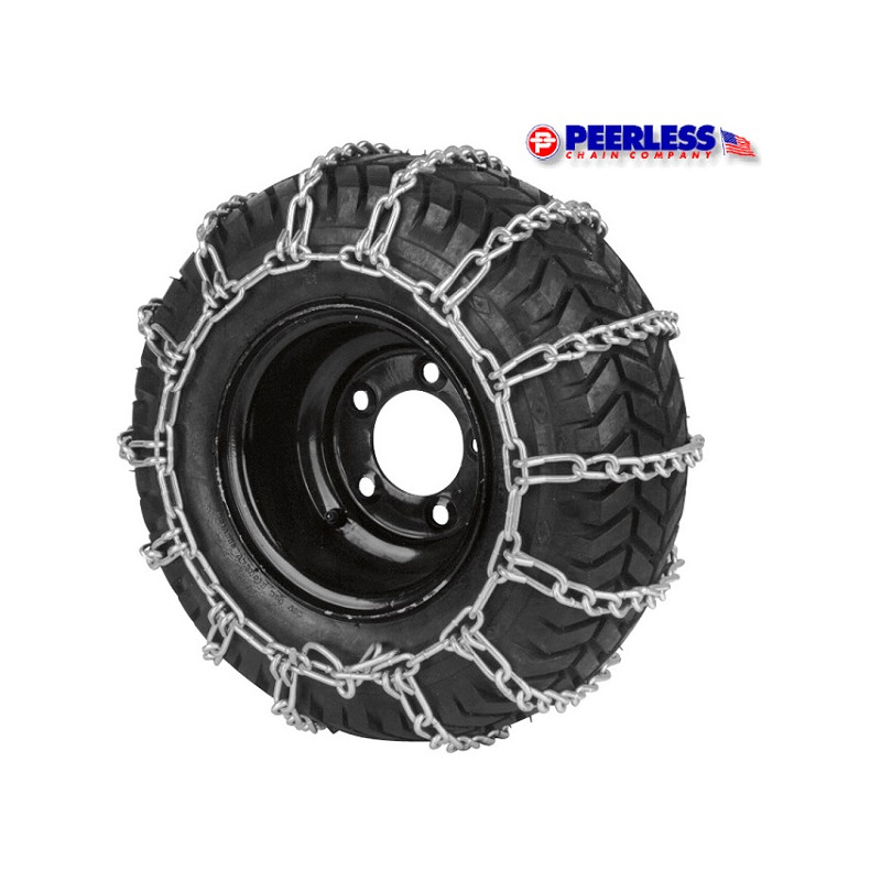 Paire de chaînes à neige tondeuse autoportée