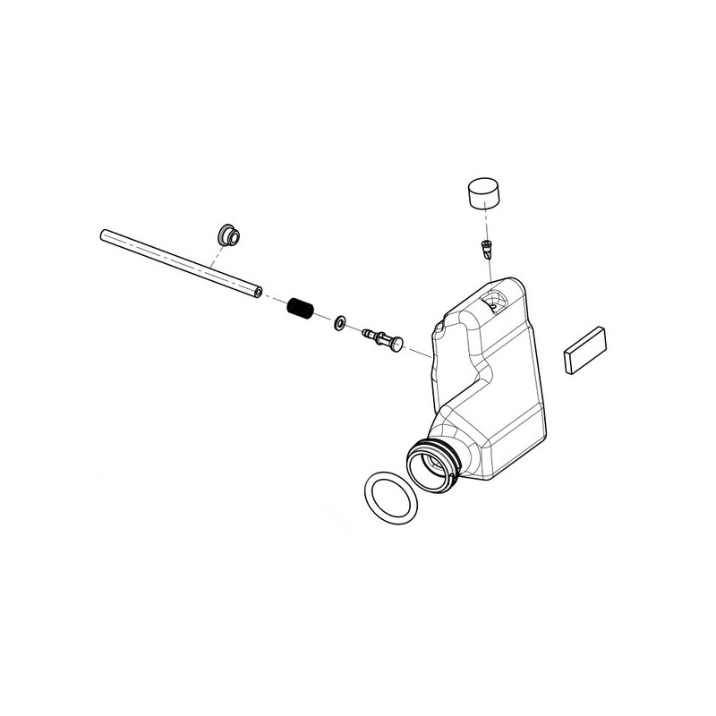 Réservoir d'huile tronçonneuse Husqvarna / Mc Culloch