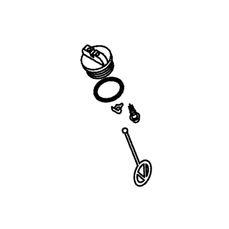 Bouchon d'essence tronçonneuse Echo