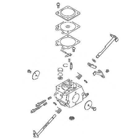 Carburateur tronçonneuse Echo