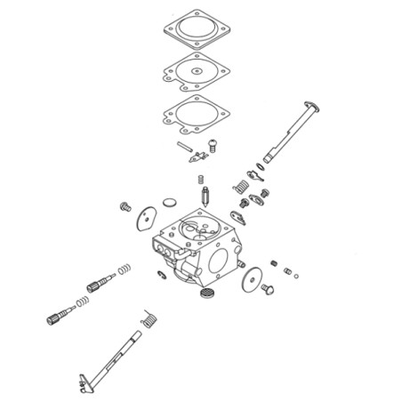 Carburateur tronçonneuse Echo