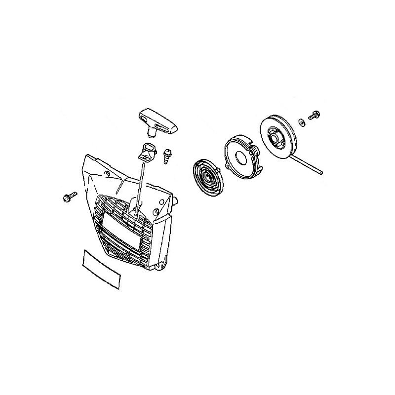 Lanceur tronçonneuse Echo